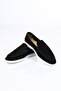 Laceless Rubber Sole Genuine Leather Loafer 028-2000 Men's Shoes - 7