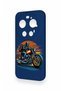 Xiaomi Mi 17 Ultra Compatible Moto Rider Patterned Silicone Case - 4