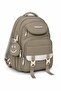 4-Piece Tsylon Fabric Waterproof Primary School Bag Set with Lunch Bag, Pen Holder and Accessory Bag - 4