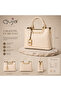 26Yc3032 Hand and Shoulder Bag with Metal Buckle - 2
