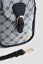 Women's Gray Dotted Crossbody Hand & Shoulder Bag 406 - 5