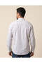 Men White Striped Formal Shirt - 3