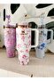 Stanley Love Shack Fancy H2.0 Flow State 40oz Purple Rose Tumbler - 7