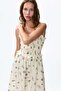 Smocked-bodice bandeau dress - 4
