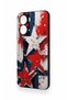 Vivo Y16 Compatible Star Flag Patterned Silicone Case - 3