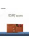 Wallet for Men Leather Original, Stylish Bi-Fold with 5 Card Slots, Coin Pocket - Tan - 5