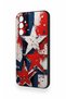 Samsung A34 Compatible Star Flag Patterned Silicone Case - 4