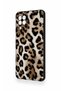 Samsung A22 Compatible Leopard Skin Patterned Silicone Case - 4