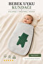 Baby Sleeping Bag and Swaddle with Zipper, 100% Cotton Muslin Inner Lining, Combed Cotton Outer Fabric, Special Design, 0-12 Months - 2