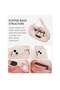 pink colour Shoulder Bag for Women Small Puffer Purses Crossbody Bag, Lightweight Fluffy Hobo Handbag Puffy Pouch - 5