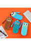 Panda Soft Silicone Pop-It Fidget Pencil Case Pen Holder with Zipper - Animal Designs Panda - 4