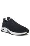 Men's Sports Shoes Breathable Lightweight Comfortable Black and White Detailed Knitwear Casual Sneaker - 2