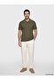 Nevavm Men's Textured Polo Collar T-Shirt with a Difference - 3