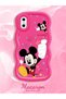 iPhone XS Compatible Case Camera Protector Red Silicone Couple Phone Case Cute Pattern - 2