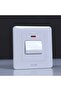 - Milano 20A Dp Switch With Neon Wh Ps - 3