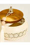 Cream Canister With Wooden Lid (2 Piece) - 4