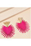 Two Tone Drop Earrings - 3