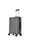 Cyprus 69 cm Polypropylene Hard Trolley, 4 Wheels, Grey - 5