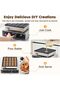 Mini Dutch Pancake Baker Stainless Steel Uniform Heating Non Stick Coating 850W Mini Pancakes Maker for Restaurant - 5