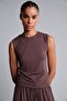 Ultra Soft Crew Neck Modal Sportsman Brown Undershirt I0843Ax26Hs - 6