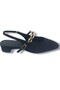 Desire 7020-26 Women's Shoes with Top Strap and Stone Buckle, Short Heel (3cm) - 2