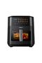 Air Fryer H08AFBK1S4 ,8.0 Liters , Matte Black Finish