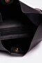 Women's Shoulder Bag – Stylish Daily Handbag with Magnet Closure in Black - 7