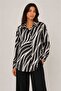 LEOPARD SATIN SHIRT - 2