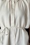 Women's 100% Cotton Muslin Oversize Hijab Shirt Tunic Cream - 7