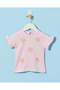 Infant Girls Pink Embellished T-shirt