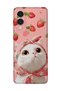 Samsung Galaxy S25 Edge Compatible Printed Transparent Phone Case |   Collection: Kawaii Cat