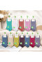 Punto Seamless Sweat Absorbent Bamboo Mixed Color Booties Socks