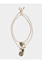 Set of 5 - Hammered Pendant Cord Necklace - 2