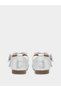 Girls Embellished Velcro Ballerina Shoes - 4