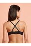 Pack of 2 - Padded Non Wired Rib T-Shirt Bra with Lace Detail - 6