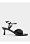 Black Patent Strappy Sandals
