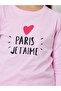 Girls Printed Cotton T-Shirt and Pyjama Set - 3