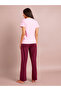 Palm Graphic Print T-Shirt and Straight Leg Pyjama Set - 5