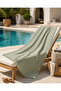 4 Layers 100% Cotton Muslin Oversized Beach Towel 100X200 cm – Quick-Drying, Soft Textured, Tasseled Peshtemal - 3
