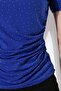 Women's Stoned Sandy Draped High Neck Blouse - 2