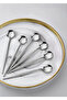 Set of 6 18/10 Stainless Steel Round Teaspoons – Silver Tarnish-Resistant Steel Spoons - 6