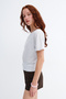 Striped T-Shirt with Elastic Skirt P10733 - 4