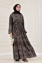 Beli Tunnel Viscose Esra Dress-Gray - 2