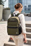 Us Polo Assn 24128-24130-24132-24133 Unisex School Backpack Laptop Bag with Tablet Compartment Khaki - 2