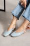 Vaghessa Lumira Women's Shoes Ballet Flats Slingback Ballet Flats with Open Back - 2