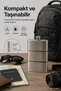 Trivault ™   3-Layer Stainless Steel Flask Multi-Compartment Travel Camping Outdoor Steel Beverage Flask - 4