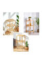 Multi-Purpose Shelf - Organizer 3-Tier Wood - Bamboo 36X32X80Cm - 2