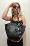 Women's Scarf Detailed Large Size Shoulder Bag for Daily Use - 7