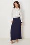Shirt Collar Crepe Bluz 46758 - 2