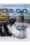 Cat Water Fountain 1.8L, Cat Fountain with 1 Filter, 3 Water Speed Settings and Faucet, Automa - 7